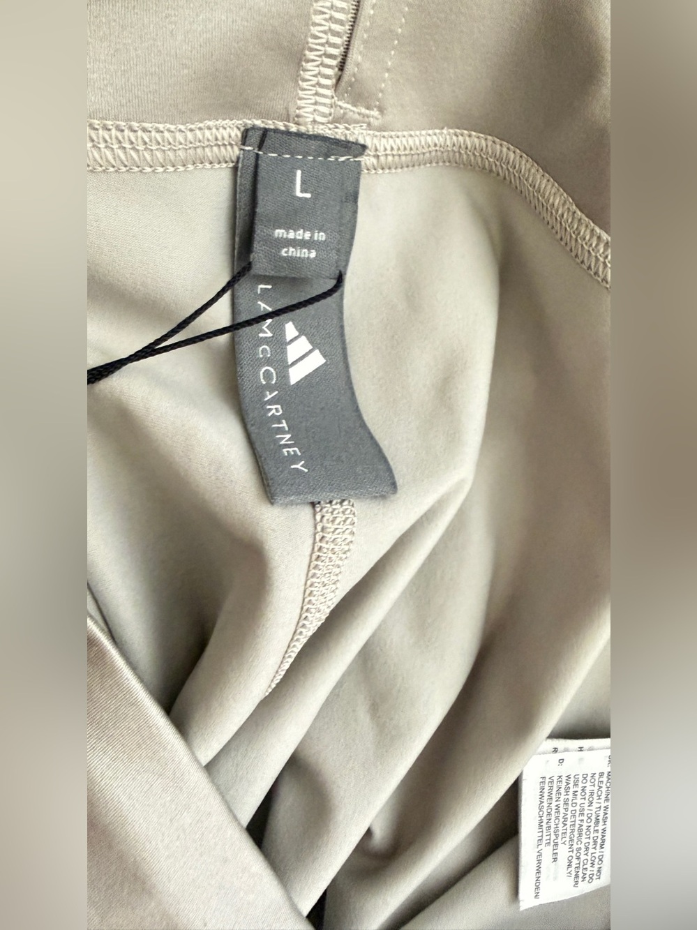 Adidas Stella McCartney Collaboration Clear Granite‎ Leggings Size Large - Picture 4 of 8